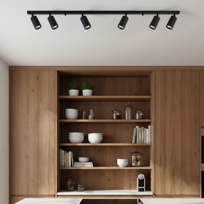 Brilagi - LED RGBW dimmbarer Deckenspot SELE MODERN 6xGU10/6,5W/230V 2700-6500K Wi-Fi schwarz