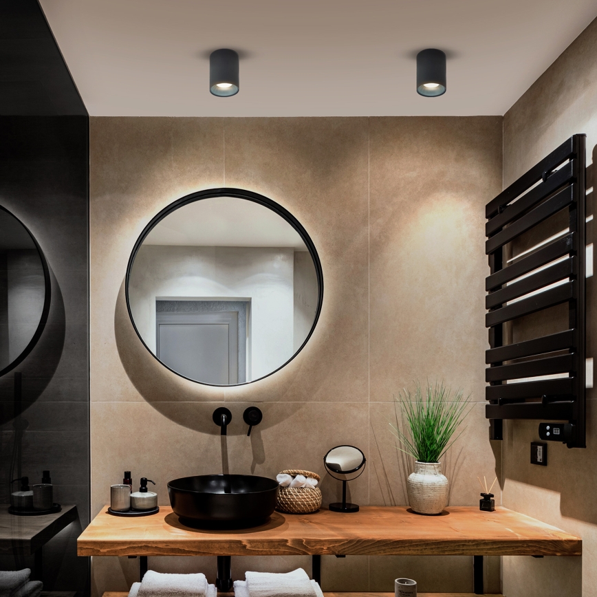 Brilagi - LED RGBW dimmbarer Einbaustrahler TRINE 1xGU10/30W/230V 3000K Wi-Fi anthrazit