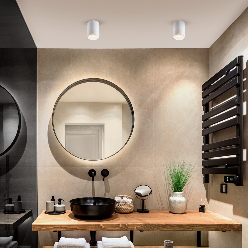 Brilagi - LED RGBW dimmbarer Einbaustrahler TRINE 1xGU10/6W/230V 3000K weiß + Fernbedienung