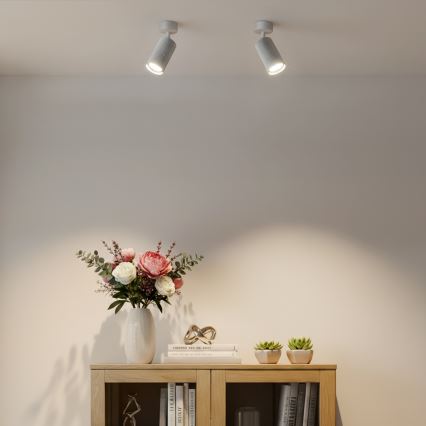 Brilagi - LED RGBW Dimmbarer Einbaustrahler SELE MODERN 1xGU10/4,8W/230V 3000K Weiß + Fernbedienung