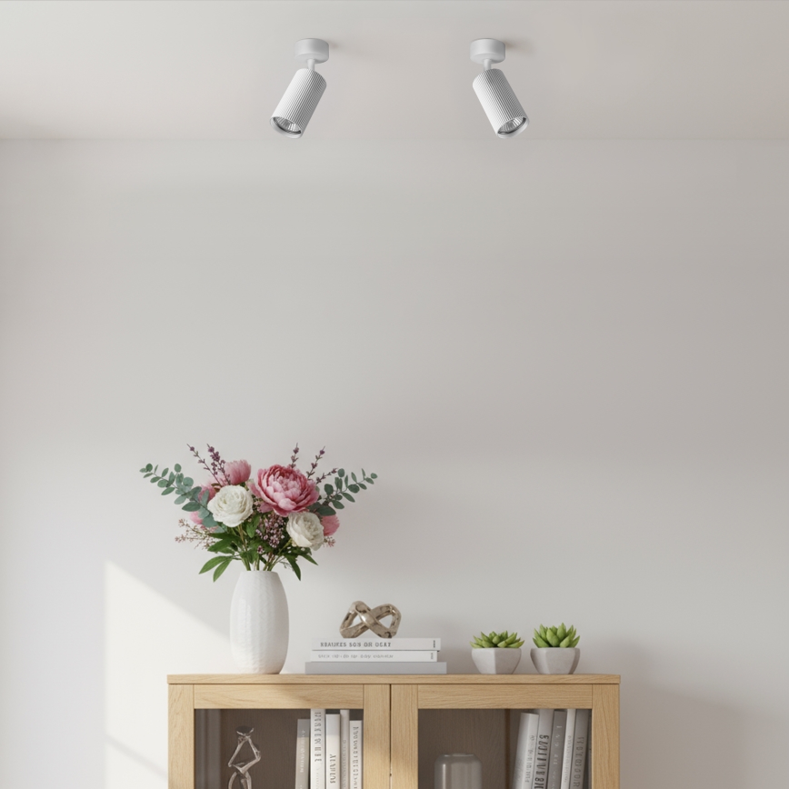 Brilagi - LED RGBW Dimmbarer Einbaustrahler SELE MODERN 1xGU10/4,8W/230V 3000K Weiß + Fernbedienung