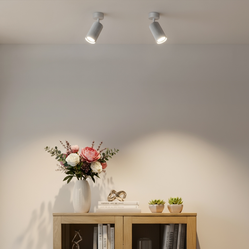 Brilagi - LED RGBW Dimmbarer Einbaustrahler SELE MODERN 1xGU10/6W/230V 3000K Weiß + Fernbedienung