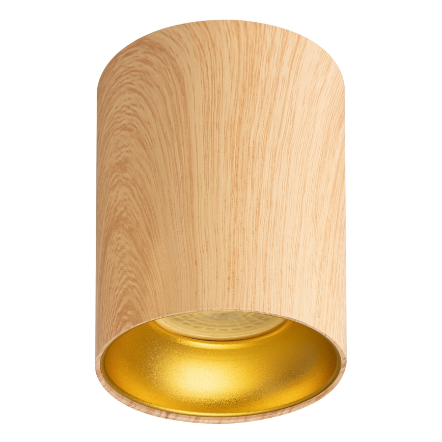 Brilagi - LED RGBW dimmbarer Einbaustrahler TRINE 1xGU10/30W/230V 2700-6500K Wi-Fi Eichen-Dekor