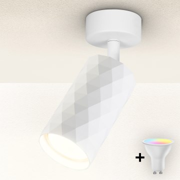 Brilagi - LED RGBW dimmbares Spot-Leuchtmittel SELE DIAMANT 1xGU10/6W/230V 3000K weiß + Fernbedienung