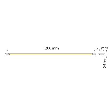 Brilagi - LED-Röhrenleuchte LUMA LED/32W/230V 120 cm
