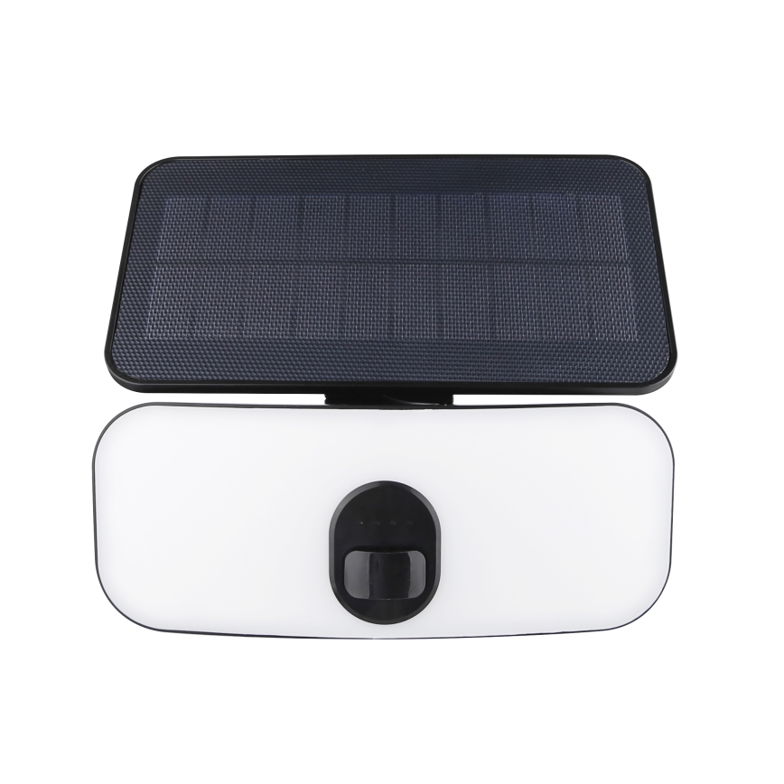 Brilagi - LED Solar-Wandleuchte mit Bewegungs- und Dämmerungssensor ROOF LED/13W/5V 4000 mAh IP65