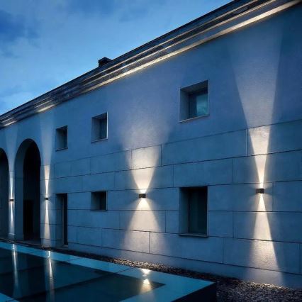 Brilagi - LED-Solar-Wandleuchte mit Sensor SOLAR CUBE LED/2W/3,2V IP54