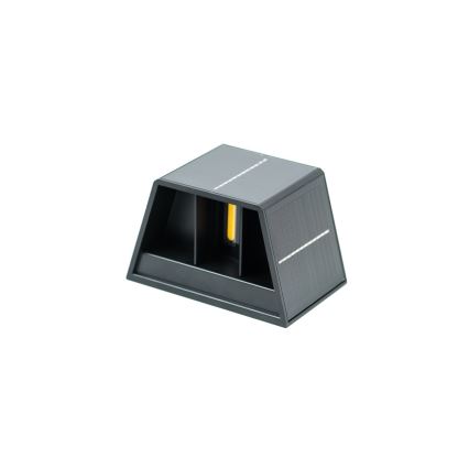 Brilagi - LED-Solar-Wandleuchte mit Sensor SOLAR CUBE LED/2W/3,2V IP54