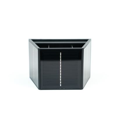 Brilagi - LED-Solar-Wandleuchte mit Sensor SOLAR CUBE LED/2W/3,2V IP54