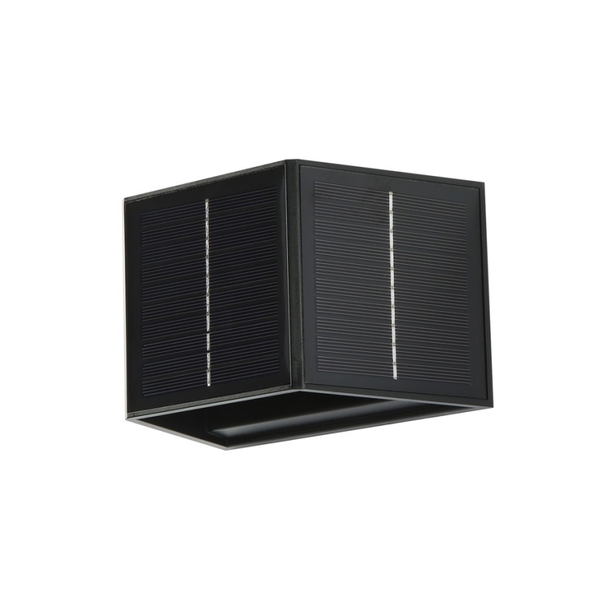 Brilagi - LED-Solar-Wandleuchte mit Sensor SOLAR CUBE LED/2W/3,2V IP54
