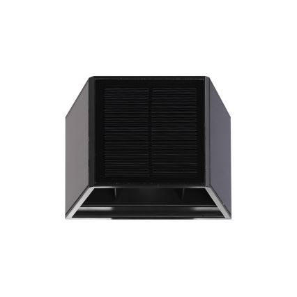 Brilagi - LED-Solar-Wandleuchte mit Sensor SOLAR CUBE LED/2W/3,2V IP54