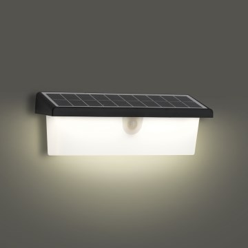 Brilagi - LED Solar-Wandleuchte mit Sensor SUN RAY LED/6W/3,7V 2200 mAh IP44
