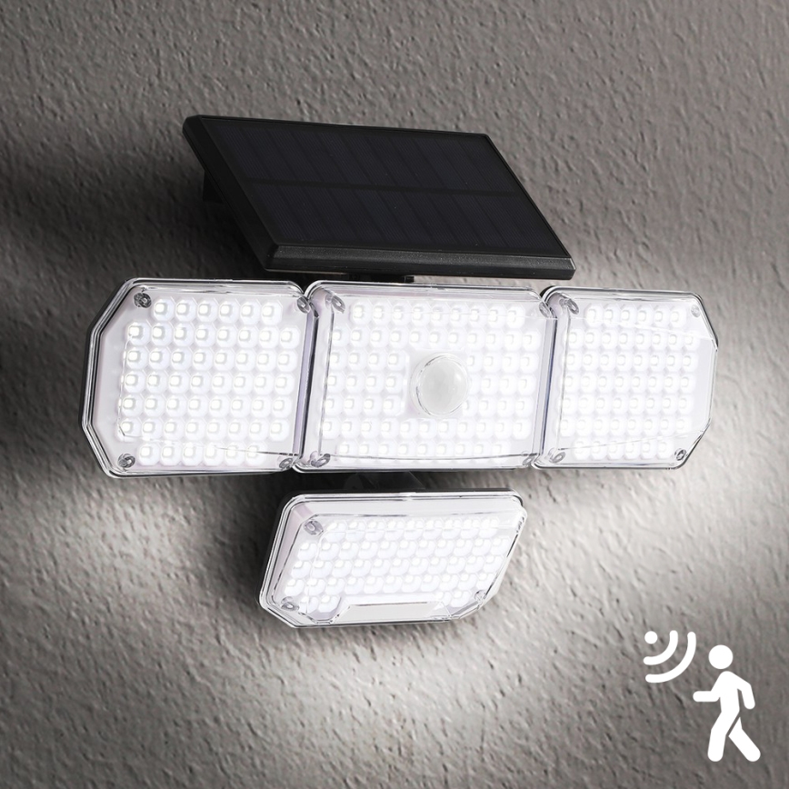 Brilagi - LED-Solar-Wandleuchte mit Sensor WALLIE LED/5W/5,5V IP65