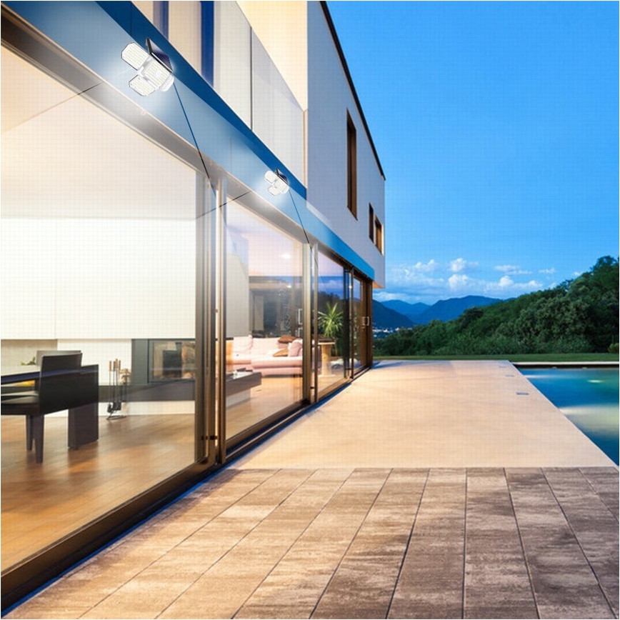 Brilagi - LED-Solar-Wandleuchte mit Sensor WALLIE LED/5W/5,5V IP65