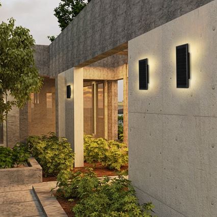 Brilagi - Dimmbare LED-Solar-Wandleuchte SUN LED/2,5W/230V 30 cm 2000 mAh IP44