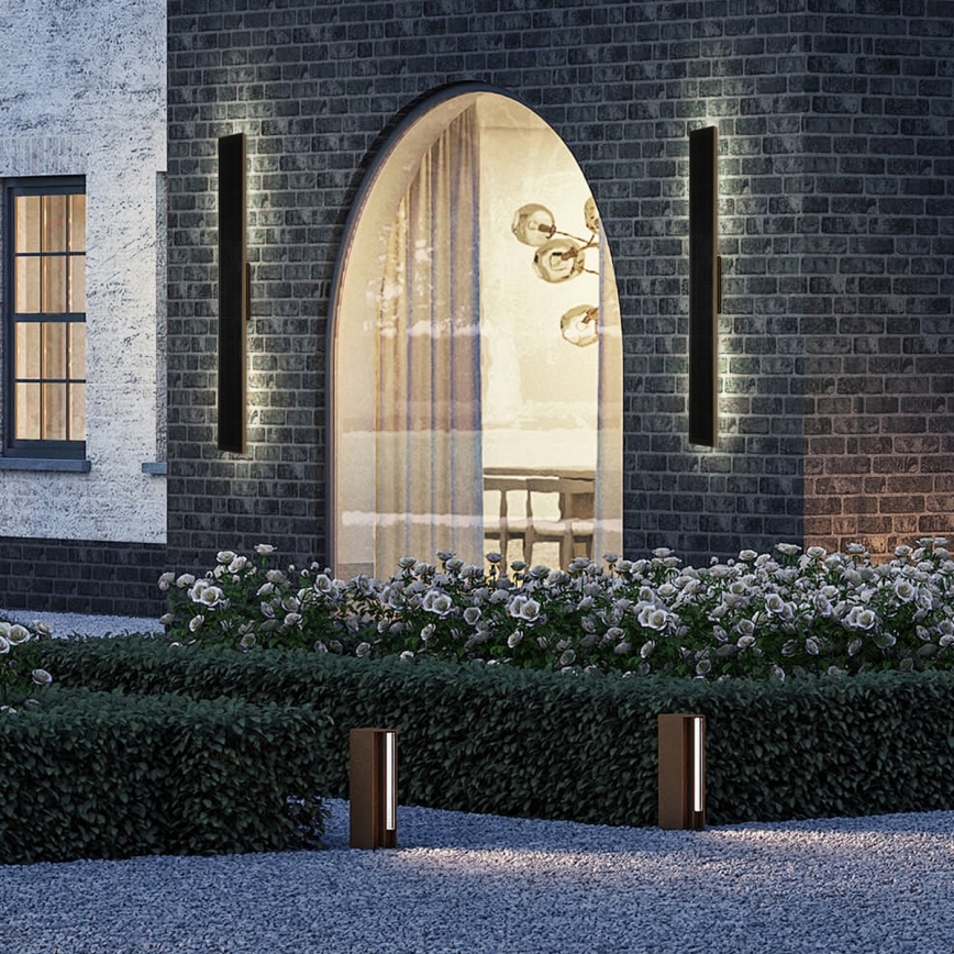 Brilagi - Dimmbare LED-Solar-Wandleuchte SUN, 5,5 W / 3,7 V, 100 cm, 6000 mAh, IP44