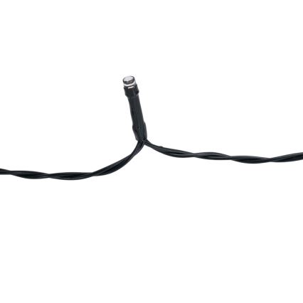 BRILAGI - LED-Solar-Weihnachts-Lichterkette 100 LEDs / 8 Funktionen, 12 m, 800 mAh, IP65, kaltweiß