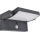 Brilagi - LED-Solarwandleuchte mit Sensor ANKLE LED/10W/3,7V 4000K IP65 anthrazit