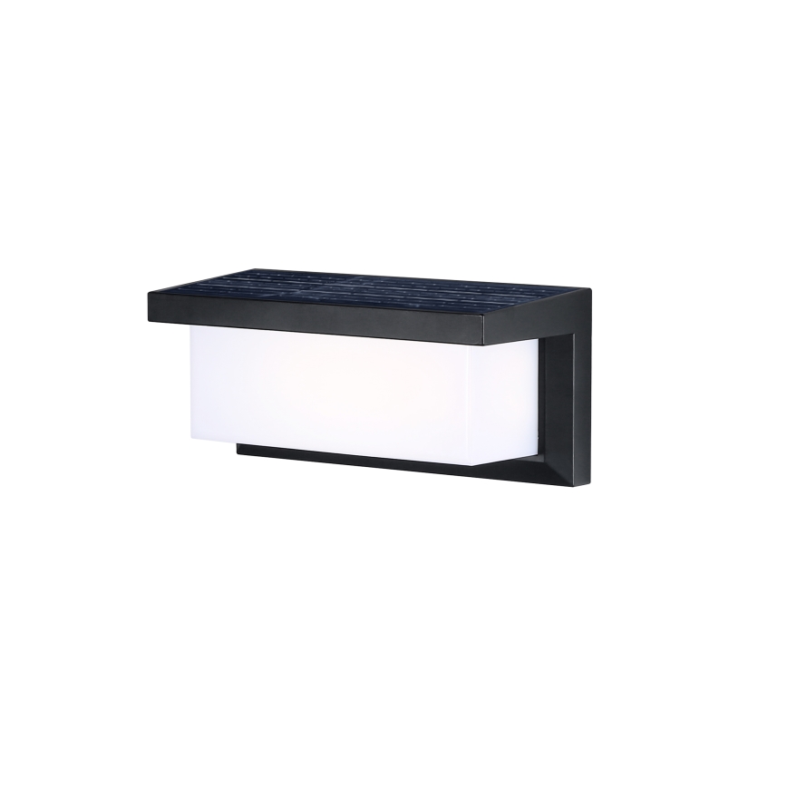Brilagi - LED-Solarwandleuchte mit Sensor BRICKY LED/5W/6V IP65