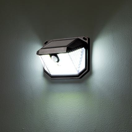 Brilagi - LED-Solarwandleuchte mit Sensor WALLIE LED/4W/5,5V 6500K IP65