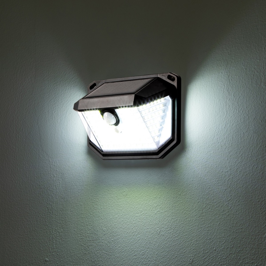 Brilagi - LED-Solarwandleuchte mit Sensor WALLIE LED/4W/5,5V 6500K IP65