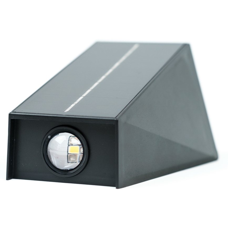 Brilagi - LED-Solarwandleuchte PYRAMID LED/2W/3,2V 1300 mAh IP54