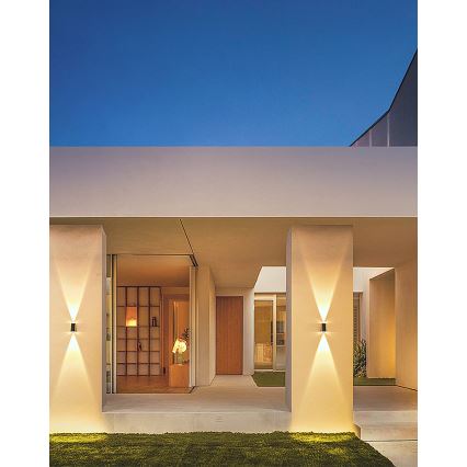 Brilagi - LED-Solarwandleuchte PYRAMID LED/2W/3,2V IP54