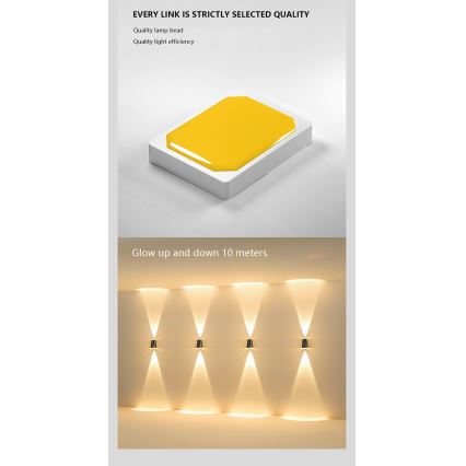 Brilagi - LED-Solarwandleuchte PYRAMID LED/2W/3,2V IP54