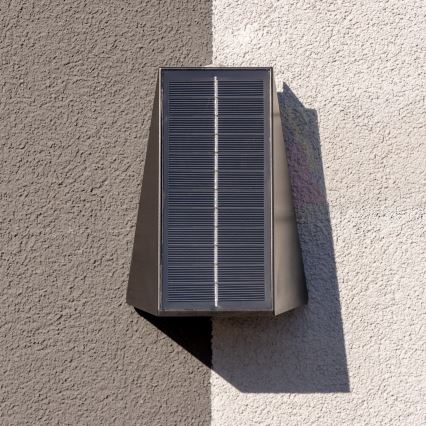 Brilagi - LED-Solarwandleuchte PYRAMID LED/2W/3,2V IP54