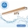 Brilagi - LED-Spiegelbeleuchtung für Badezimmer WOODY MIRROR LED/12W/230V 60 cm IP44 Eiche/glänzendes Chrom