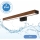 Brilagi - LED-Spiegelbeleuchtung für Badezimmer WOODY MIRROR LED/12W/230V 60 cm IP44 Eiche Kirsche/schwarz