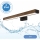 Brilagi - LED-Spiegelbeleuchtung für Badezimmer WOODY MIRROR LED/12W/230V 60 cm IP44 Eiche Walnuss/schwarz