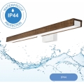 Brilagi - LED-Spiegelbeleuchtung für Badezimmer WOODY MIRROR LED/12W/230V 60 cm IP44 Eiche/weiß