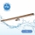 Brilagi - LED-Spiegelbeleuchtung für Badezimmer WOODY MIRROR LED/15W/230V 90 cm IP44 Eiche Kirsche/glänzendes Chrom