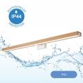 Brilagi - LED-Spiegelbeleuchtung für Badezimmer WOODY MIRROR LED/15W/230V 90 cm IP44 Eiche/weiß