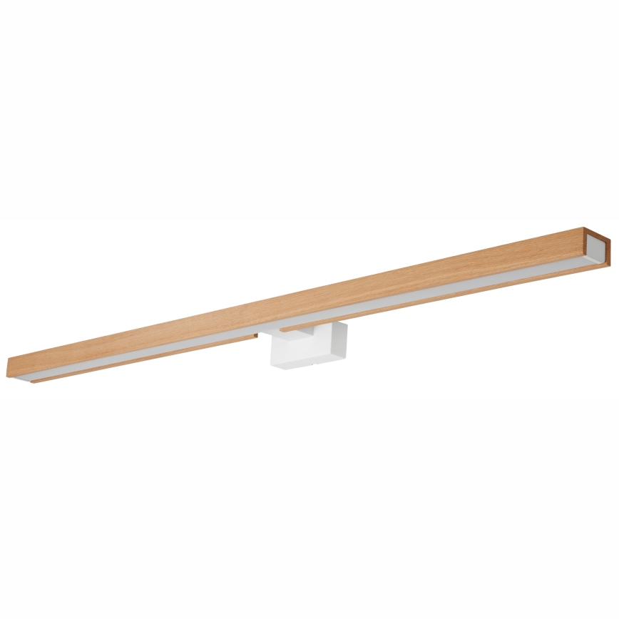 Brilagi - LED-Spiegelbeleuchtung für Badezimmer WOODY MIRROR LED/15W/230V 90 cm IP44 Eiche/weiß