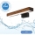 Brilagi - LED-Spiegelbeleuchtung für Badezimmer WOODY MIRROR LED/8W/230V 40 cm IP44 Eiche Kirsche/schwarz
