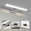 Brilagi - LED-Spiegelleuchte für Badezimmer 3in1 VESTRA LED/8W/230V 40 cm IP44 glänzender Chrom