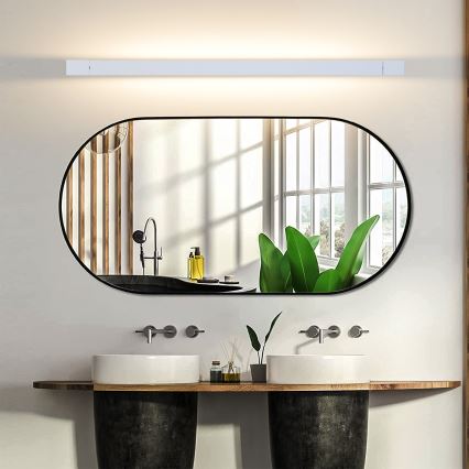 Brilagi - LED-Badezimmer-Spiegelbeleuchtung AQUA LINE LED/24W/230V 90 cm IP44 weiß CRI 90