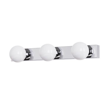 Brilagi - LED-Spiegelleuchte für Badezimmer HOLLYWOOD 3xLED/3W/230V 39 cm IP44 Hochglanzchrom