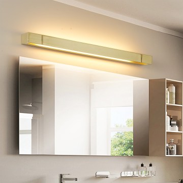 BRILAGI - LED-Spiegelleuchte für das Badezimmer AQUA LINE LED/36W/230V 120 cm IP44 gold CRI 90