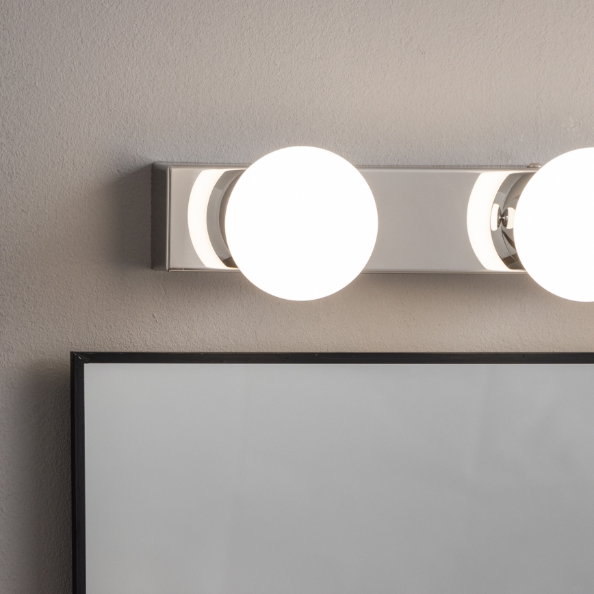 Brilagi - LED-Spiegelleuchte für Badezimmer HOLLYWOOD 3xLED/3W/230V 39 cm IP44 Hochglanzchrom