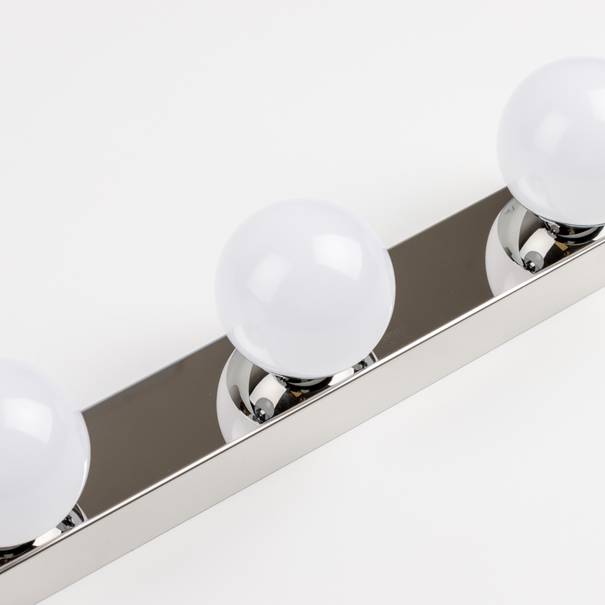 Brilagi - LED-Spiegelleuchte für Badezimmer HOLLYWOOD 3xLED/3W/230V 39 cm IP44 Hochglanzchrom