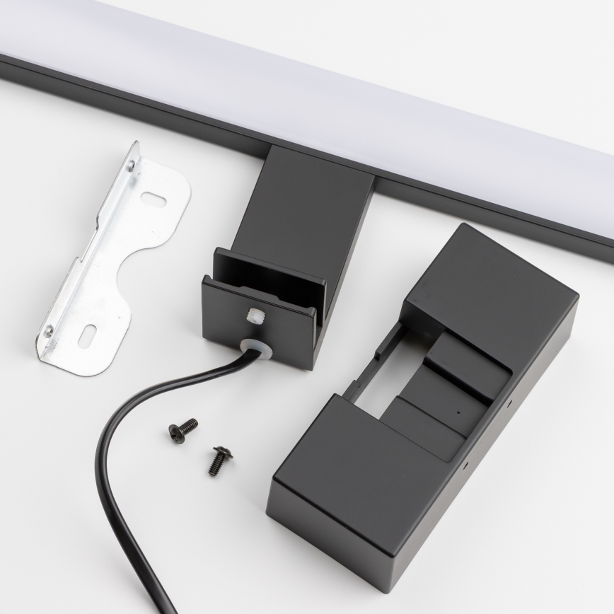 Brilagi - LED-Badspiegelleuchte 3-in-1 VESTRA LED/8W/230V 40 cm IP44 schwarz