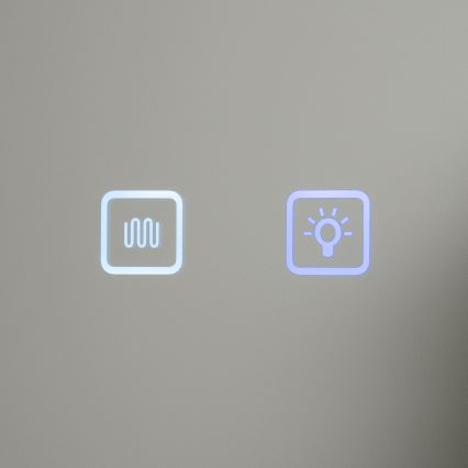 BRILAGI - LED-Spiegelschrank mit Hintergrundbeleuchtung AVOLA SINGLE 75x70 cm