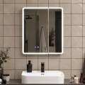 BRILAGI - LED-Spiegelschrank mit Hintergrundbeleuchtung NOTO DOUBLE 60x70 cm