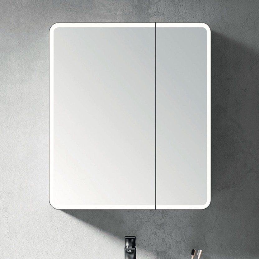 BRILAGI - LED-Spiegelschrank mit Hintergrundbeleuchtung NOTO DOUBLE 60x70 cm