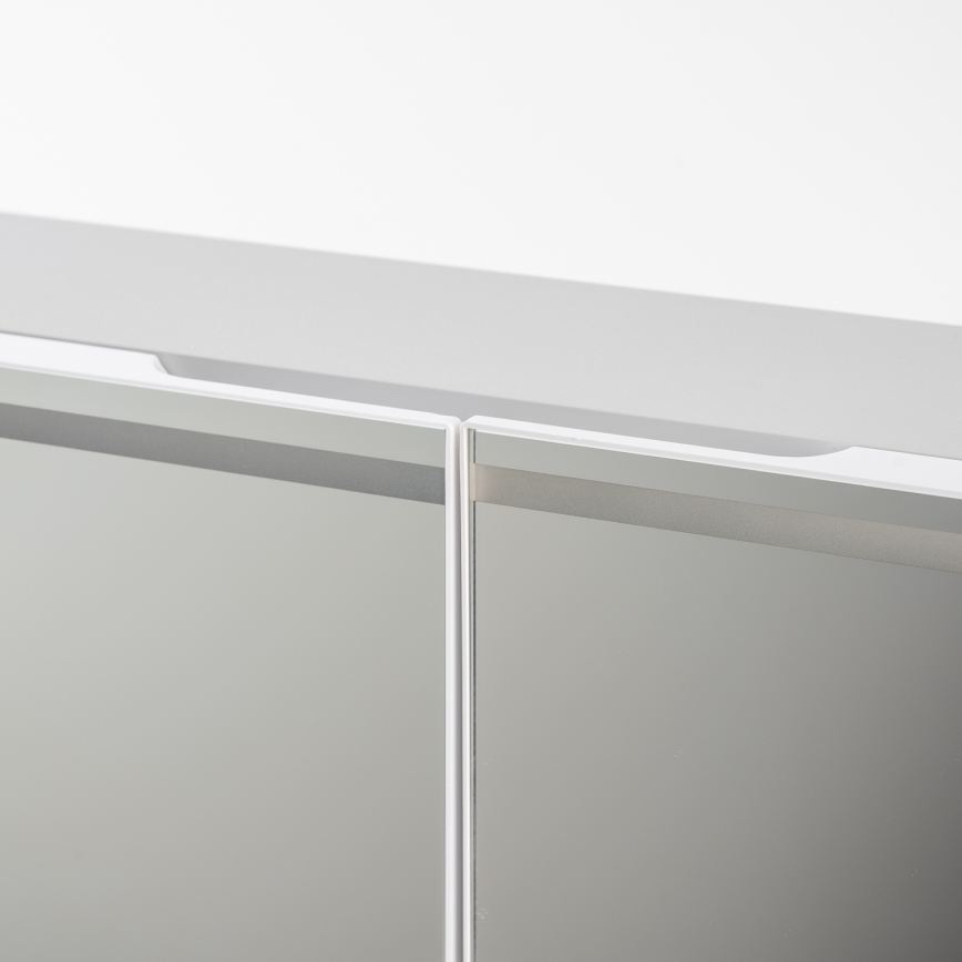 BRILAGI - LED-Spiegelschrank mit Hintergrundbeleuchtung NOTO DOUBLE 77x70 cm