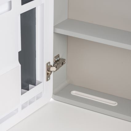 BRILAGI - LED-Spiegelschrank mit Hintergrundbeleuchtung NOTO DOUBLE 77x70 cm