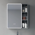 BRILAGI - LED-Spiegelschrank mit Hintergrundbeleuchtung NOTO SINGLE 60x65 cm